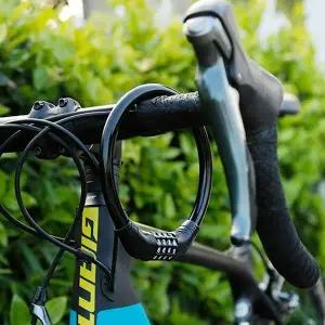 [하프클럽/]번호자물쇠 로드 잠금 MTB 자전거자물쇠 와이어