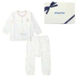 [갤러리아] (압소바말띠출산,백일,돌,귀여운아기내의)새싹곰오가닉내의(A1A-10310)