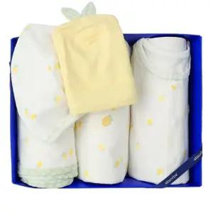 [갤러리아] (압소바출산,배냇저고리세트)모니뱀부배냇슈트+속싸개+슈트3종세트(A1A-10118SET)