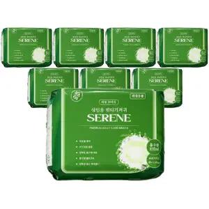 세린 성인용기저귀 팬티형 실속형 대형 10px8팩 / 남녀공용 성인기저귀