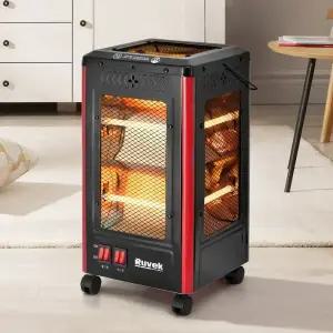 루베크 석영관 오방향 전기 난로 히터 사무실 난방기 오방난로 RU-505HM