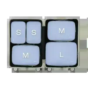 [브랜든][28인치]여행 압축 파우치 캐리어세트(S+S+M+M+L)