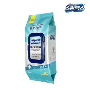 [내일도착] 스완렉스 살균 세정티슈 특대형 50매 x 2팩