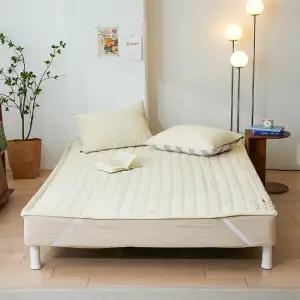 FW신상 먼지없이 포근한 겨울 극세사 국내생산 침대패드 SS/Q