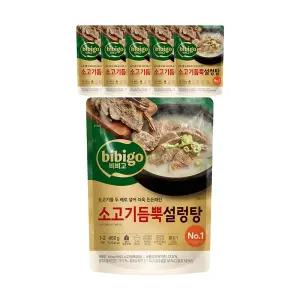 CJ 비비고 소고기듬뿍설렁탕 460g, 6개
