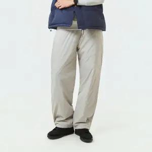 방한 와이드 패딩바지 남녀공용 겨울 양털 보온 방수 빅사이즈 와이드팬츠