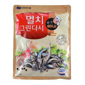 [ 두원식품 ] 멸치 그린다시 1kgX10ea(박스) / 조미료