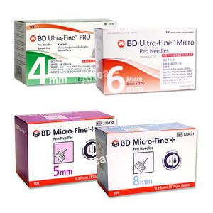 BD 인슐린 펜니들 마이크로파인 100입 [4/5/6/8mm] 선택