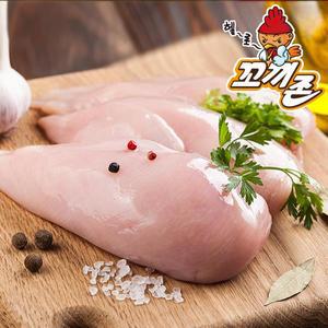 꼬끼존 국내산 냉동 닭가슴살 10kg(2kg x 5팩)/헬스