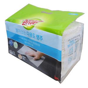 3M 스카치브라이트 빨아쓰는 다용도 행주 청소포100장