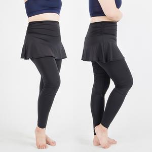 어썸블리 빅사이즈 여자 워터레깅스 치마바지 래쉬가드 워터팬츠 아쿠아레깅스 수영복