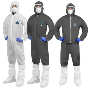 일회용 방진복 투피스 원피스 작업복 보호복 분진복 방제복
