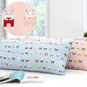 래빗 등쿠션 대쿠션 대형 커버