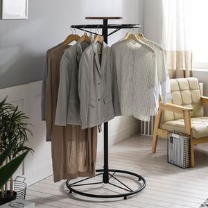 원형회전행거 원형 행거 옷걸이 360도 회전식 옷장 옷가게 골드 블랙 화이트