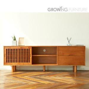 엘레나 북유럽 원목 TV 거실장 1800