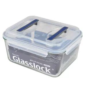 글라스락 직사각핸디 대용량 밀폐용기6000ml/4500ml