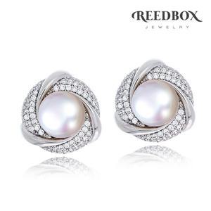 혼주 한복 몽블랑 담수진주 귀걸이 (귀찌가능)