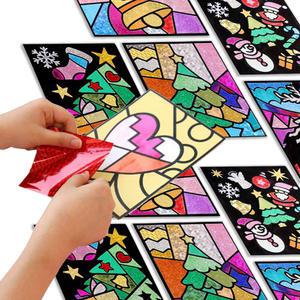 [문구티쳐] 민화샵 포일아트 28종 모음 포일아트 홀로그램 색칠하기 DIY