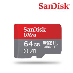 샌디스크 마이크로SD카드 ULTRA 64GB Class10