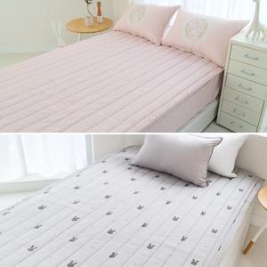 [마이하우스]알러지케어 마이크로화이바 누빔 매트리스 이불 밴딩 패드 SS