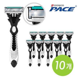 도루코 페이스6 휴대용면도기10개/개별포장/일회용면도기