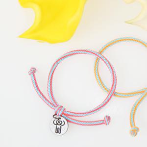 [위드아이스 WITHICE] 핑크믹스 루게릭 기부팔찌