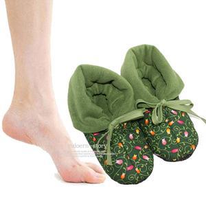 [모던스토리]국산 허브 찜질팩 냉 온열 발 찜질팩 (부츠형) 손발차가움 어깨 허리 발열 아로마 마사지 ...