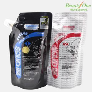 오징어먹물 웰빙 칼라크림 500g 3N 다크브라운 새치염색약 저자극 선명한 컬러