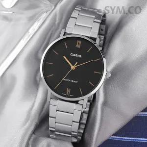 정품 스타샵 MTP-VT01D-1B 메탈 남자 손목시계 C69