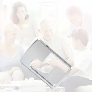 실버용품 휴대용 돋보기 LED조명 건전지타입 카드형 미니사이즈