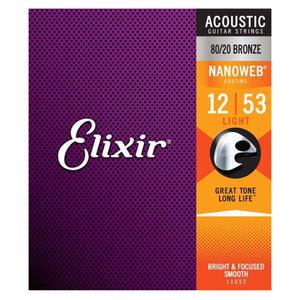 정품 엘릭서 기타줄 나노웹 80/20 코팅 통기타현