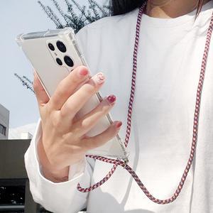 핸드폰줄 목걸이 스트랩 카드케이스 갤럭시S24 S23 S22 S21 울트라 S20 FE 노트20 10 9 A25 A54 A34 A24 A53 A33 A23 A13 A52 A32 아이폰15프로 14 13미니 12 맥스 11 SE3 투명 젤리 폰줄