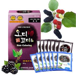 광덕신약 이쁠라 오디코디 샴푸형 새치 염색약 흰머리