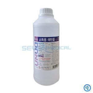 조은 다나 소독용에탄올 알콜 83% 1L 1통/소독/살균