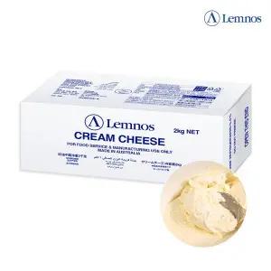 [램노스] 크림 치즈 2kg 베이글치즈 홈베이킹 대용량