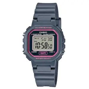 카시오 LA-20WH-8A 여성 우레탄밴드 디지털 시계