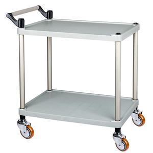 신형 플라스틱 서빙카트 2단 특대 업소용 식당 주방 운반 카트 웨건