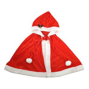 벨벳후드산타망토 아동 성인 크리스마스 파티 의상 산타클로스
