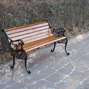 야외용 공원 정원 학교 교회 벤치 의자 사자벤치