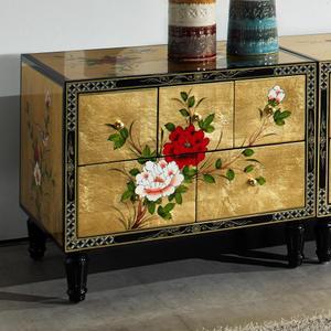 원목고가구 나비장 거실장 침실 협탁 TV장 보조 A.보조장5서랍