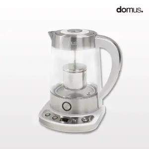 [도무스] 시아 보온 유리 티포트 1.7L