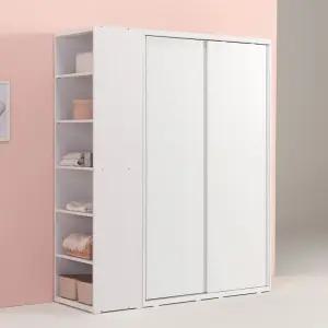 솔트 1600 슬라이딩 옷장+측면장 mcr098