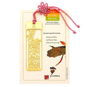 [박씨상방]전통금장책갈피 대(시천지매화문)