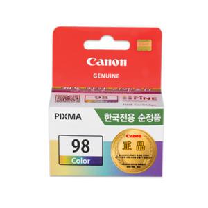 캐논정품잉크 CL-98 칼라 PIXMA E500 E510 E600 E610