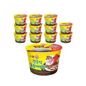[오뚜기](의정부점)컵밥 전주식돌솥비빔밥 (1박스12개)