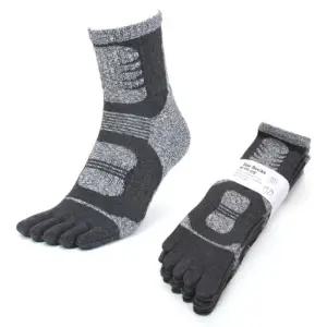 이지 스포츠 발가락양말 5켤레묶음 - 다크그레이