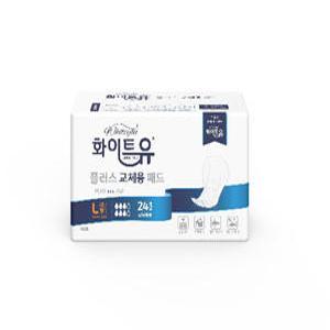 화이트유 플러스 교체용 패드 4팩 (대형)