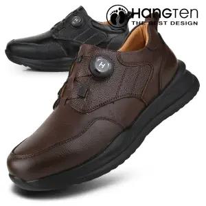 [행텐] 보아시스템 다이얼버튼 소가죽 캐주얼 남성구두 스니커즈 컴포트 캐주얼화 옥스포드 남자신발