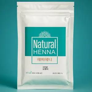 해피헤나 100g 컬러염색 헤나염색약 컬러색상 모발클리닉