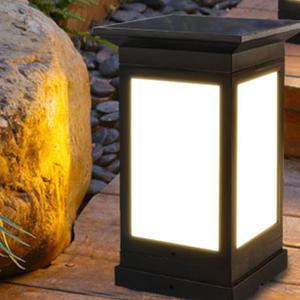 태양광 2세대 PLUS 카페등 100size 태양열 데크 야외 LED 사각 기둥